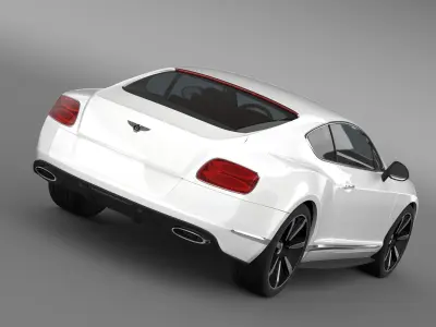 Bentley Continental GT Mulliner Styling 2011  3D model
