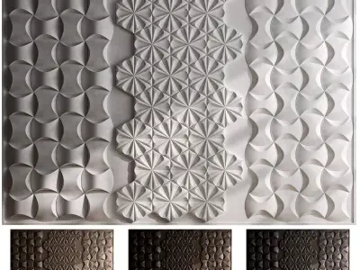 3d Wall Panel 05 3D model