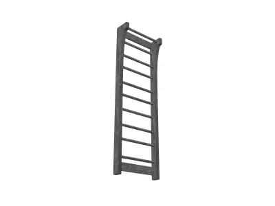 Wall Bars v1 003 Low-poly 3D model