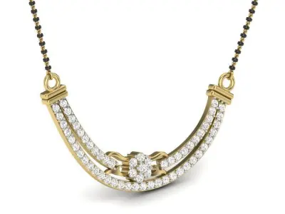  Necklace jewelry 3D 3D print model