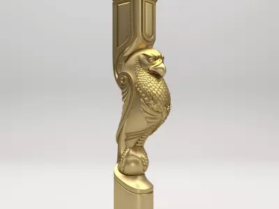 Eagle Baluster 3D model