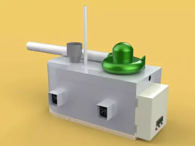 ULTRASONIC COOLING SYSTEM MIST HUMIDIFIER VAPORIZER FARM  3D model