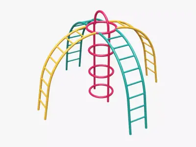 Climbing tower 02 3D model