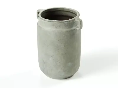 madam stoltz - vase - terracotta beige 3D model