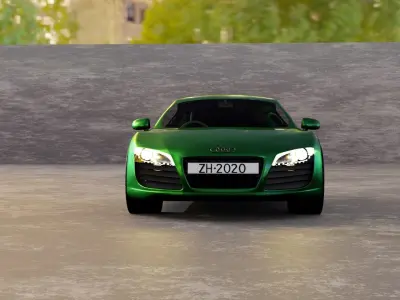 Audi R8 3D model