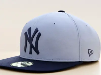 New York Yankees New Era Cap 3D model