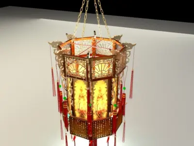 Chinese Palace Lantern 3D model