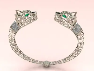 Panthere Venus Jewelry model - for Her 3D print model