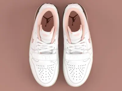 Air Jordan Legacy 312 Low Archaeo Brown Low-poly 3D model