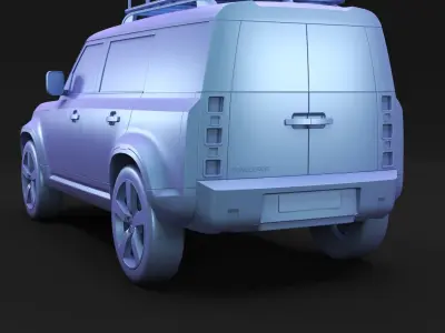 British offroad SUV 3D model