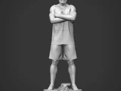 LeBron James 3D Printable 4S 3D print model