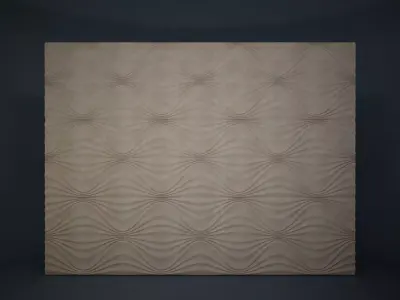 02 DECORATIVE WALL MOLD Low-poly 3D model
