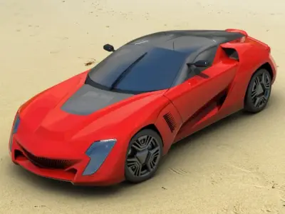 Bertone Megapack 3D model