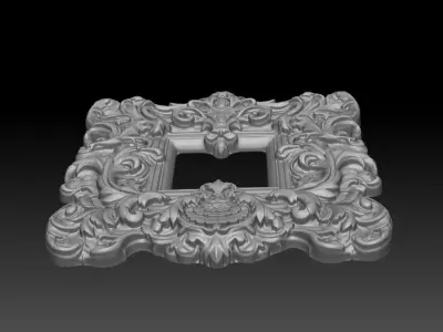 Bas relief Frame 240506 15 3D print model