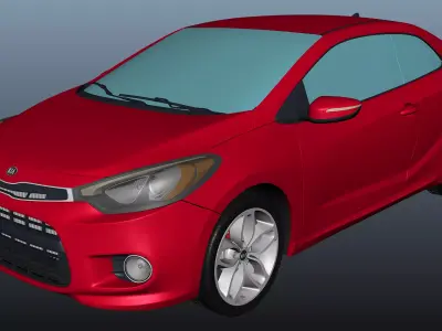 Kia Forte Koup Free 3D model