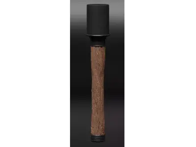 German Hand Grenade 3D model