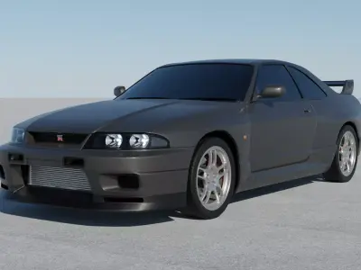 Nissan Skyline R33 GT-R  3D model