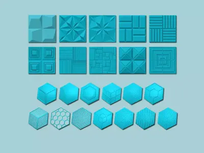 23 Wall Panels Collection - Interior Design Decoration