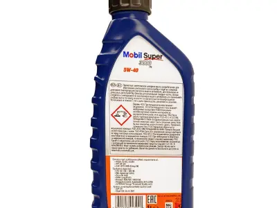 Engine oil Mobil  3000 5w-40 3D model