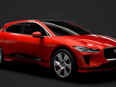Jaguar I Pace EV400 ADW SE 2019 3D model