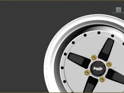 Work Equip 02 Oldschool 3D model