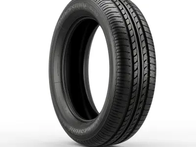 Bridgestone B250 Tire 3D Model 3D model
