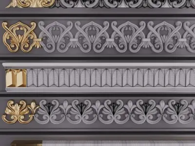 Trim Ornament 111 3D model