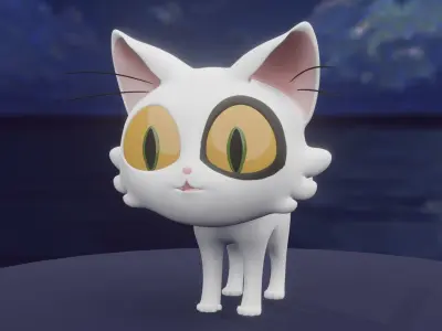 Daijin - Suzume no Tojimari Low-poly 3D model