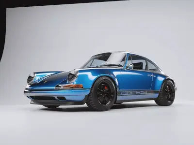 Porsche 911 by Singer 3D model