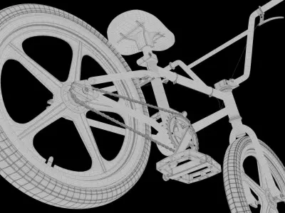 BMX Bicycle 3D model