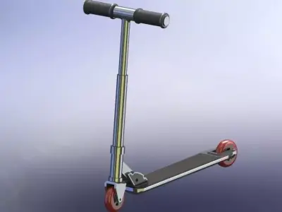 Scooter Free 3D model