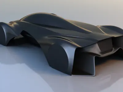 Hypercar Model 1 - basic 3D model