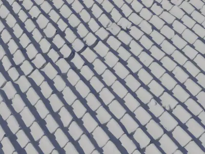 Medieval Barrel Clay Roof Texture