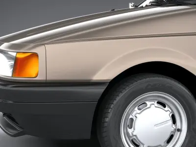 Volkswagen Passat B3 sedan 3D model