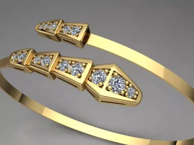 Bvlgari Bracelet  3D print model