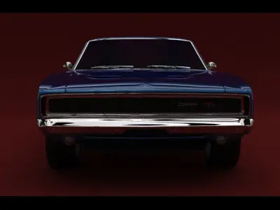 Dodge Charger RT 1968 3D model