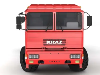 KRAZ 5140  3D model