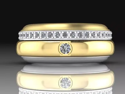 moving ring  3D print model