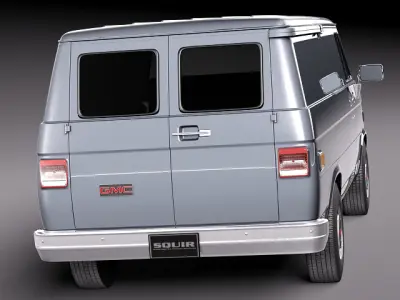 GMC vandura 1983-1991 3D model