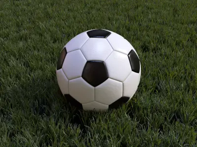 Football -Soccer Ball 3D model