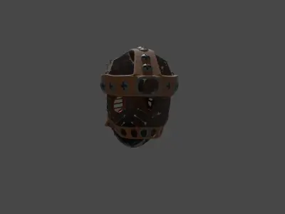 Steampunk Mask 3D model