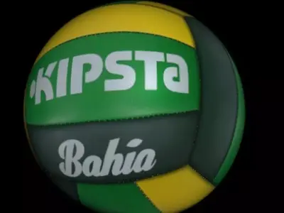 volley ball 2 Low-poly 3D model