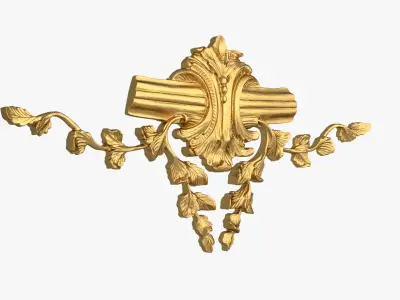 Classic decor ornament 242 3D model