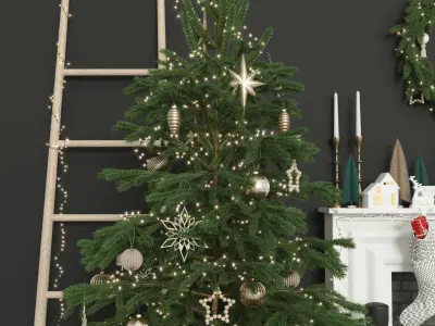 Christmas tree 3D model
