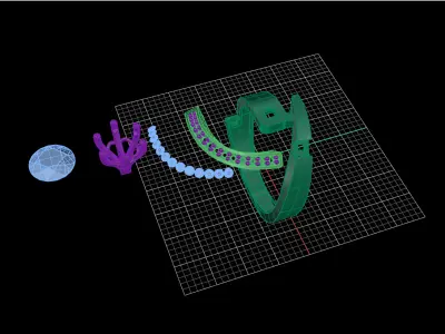 Solitaire Ring 24 3D print model