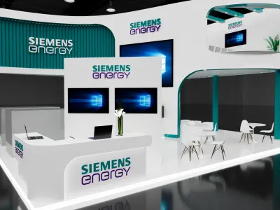 booth 10x11 3D model