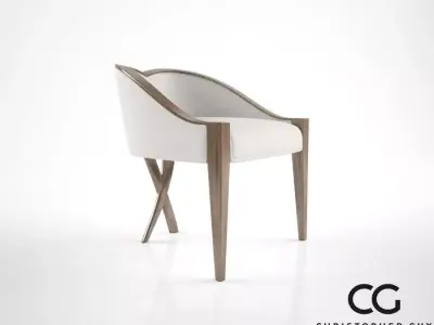 Christopher Guy Savoy chair 3D model