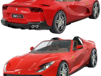 Ferrari 812 Superfast GTS 3D model