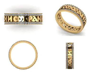 Ring rk 6 3D print model