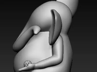 Ganesha Idol 3D Printable model 10 3D print model